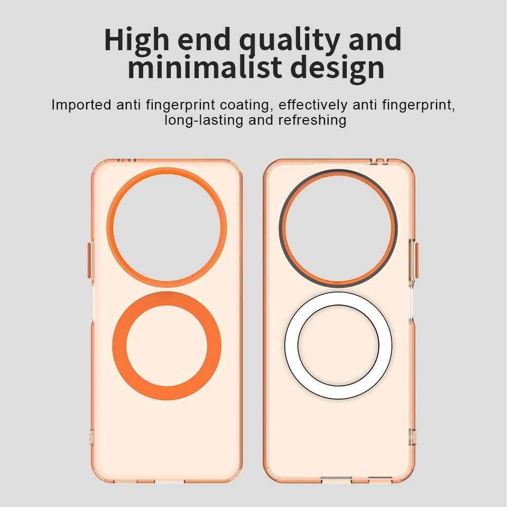 For Honor X60 5G Magnetic Case PC+TPU+PET Anti-Drop Phone Cover