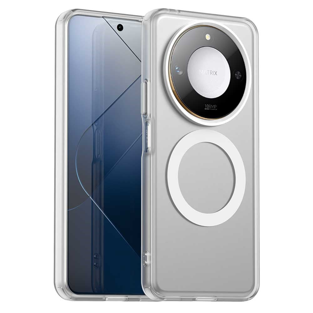 For Honor X60 5G Magnetic Case PC+TPU+PET Anti-Drop Phone Cover