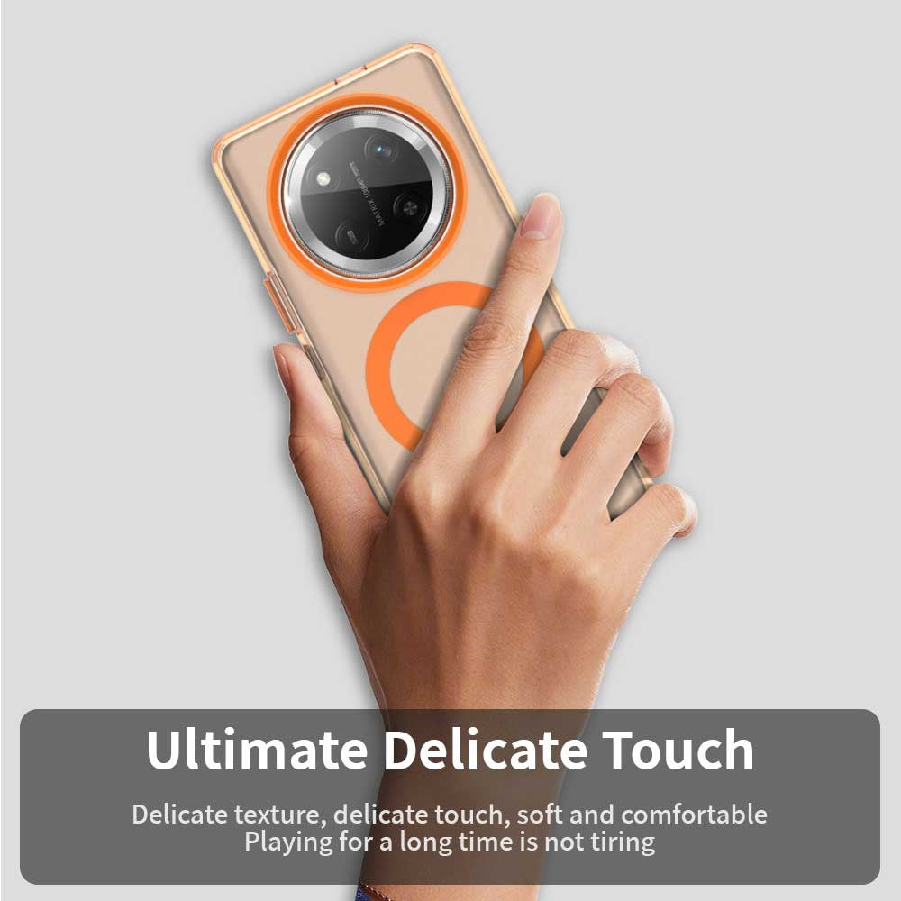 For Honor Magic7 Lite 5G / X9c 5G / X60 Pro 5G Magnetic Case PC+TPU+PET Anti-Drop Phone Cover