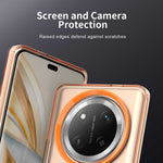 For Honor Magic7 Lite 5G / X9c 5G / X60 Pro 5G Magnetisk Etui PC+TPU+PET Anti-Drop Telefoncover