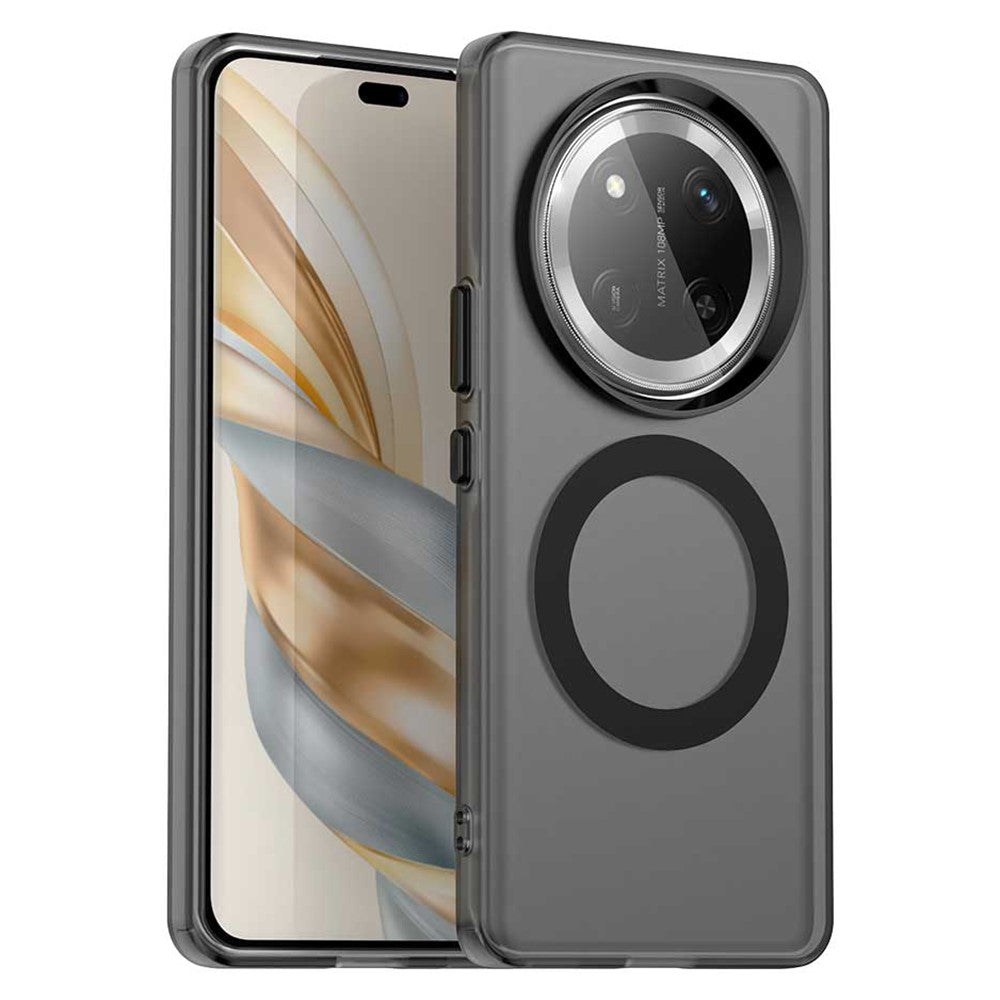 For Honor Magic7 Lite 5G / X9c 5G / X60 Pro 5G Magnetic Case PC+TPU+PET Anti-Drop Phone Cover