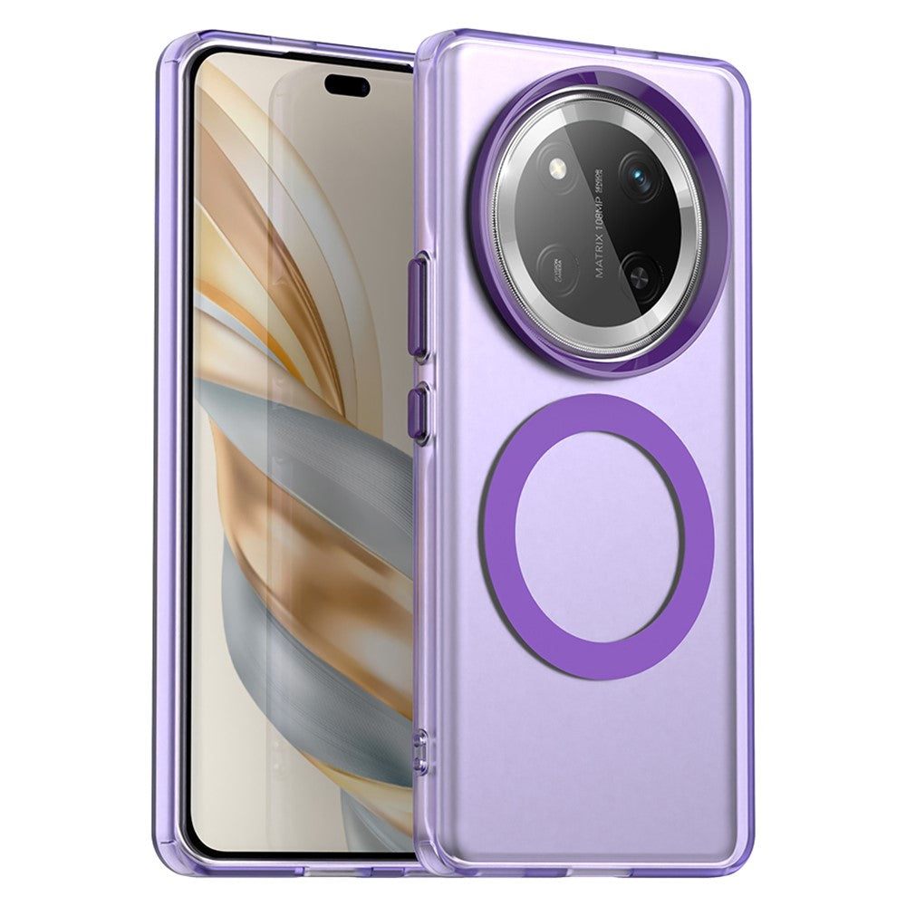 For Honor Magic7 Lite 5G / X9c 5G / X60 Pro 5G Magnetisk Etui PC+TPU+PET Anti-Drop Telefoncover