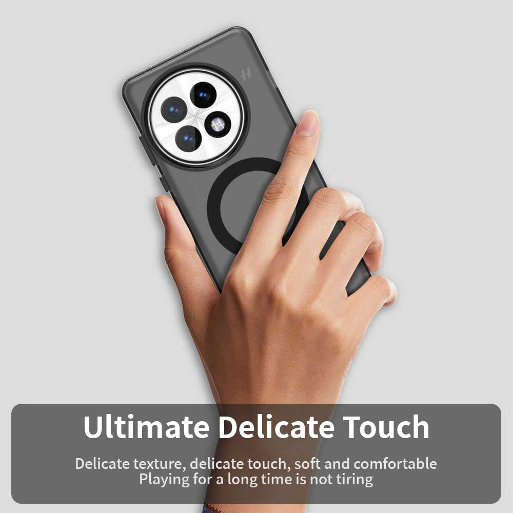 Til OnePlus 13 Magnetisk Cover PC+TPU+PET Anti-Drop Telefoncover