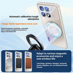 For Xiaomi Redmi K70 Ultra Magnetic Case Kickstand TPU PC Heat Dissipation Phone Cover