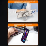 For Xiaomi Redmi K70 Ultra Magnetic Case Kickstand TPU PC Heat Dissipation Phone Cover