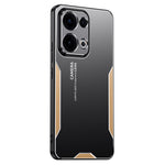 For Oppo Reno13 5G (Global) Phone Case Aluminium Alloy TPU PC Back Cover