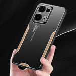 For Oppo Reno13 5G (Global) Phone Case Aluminium Alloy TPU PC Back Cover