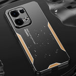 For Oppo Reno13 5G (Global) Phone Case Aluminium Alloy TPU PC Back Cover