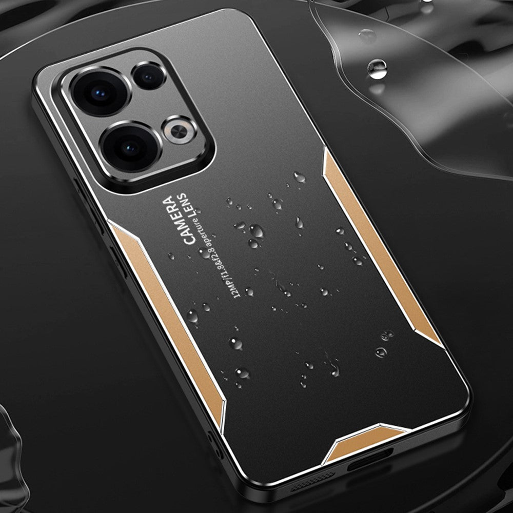 For Oppo Reno13 5G (Global) Phone Case Aluminium Alloy TPU PC Back Cover