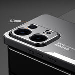 For Oppo Reno13 5G (Global) Phone Case Aluminium Alloy TPU PC Back Cover