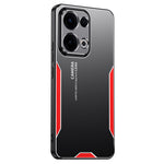 For Oppo Reno13 5G (Global) Phone Case Aluminium Alloy TPU PC Back Cover