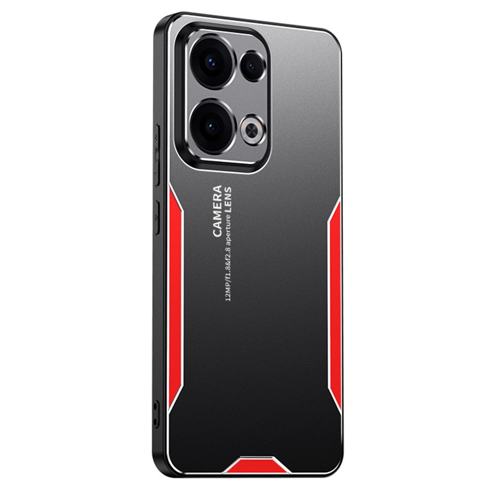 For Oppo Reno13 5G (Global) Phone Case Aluminium Alloy TPU PC Back Cover