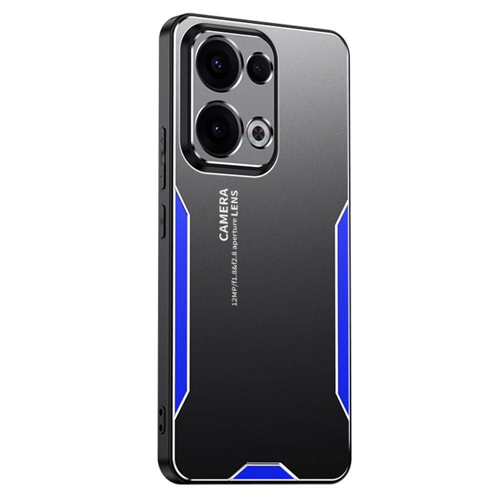 For Oppo Reno13 5G (Global) Phone Case Aluminium Alloy TPU PC Back Cover