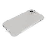 Til iPhone 17e / 16e TPU-telefoncover Skridsikkert transparent mobiltelefoncover