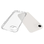Til iPhone 17e / 16e TPU-telefoncover Skridsikkert transparent mobiltelefoncover