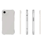Til iPhone 17e / 16e TPU-telefoncover Skridsikkert transparent mobiltelefoncover
