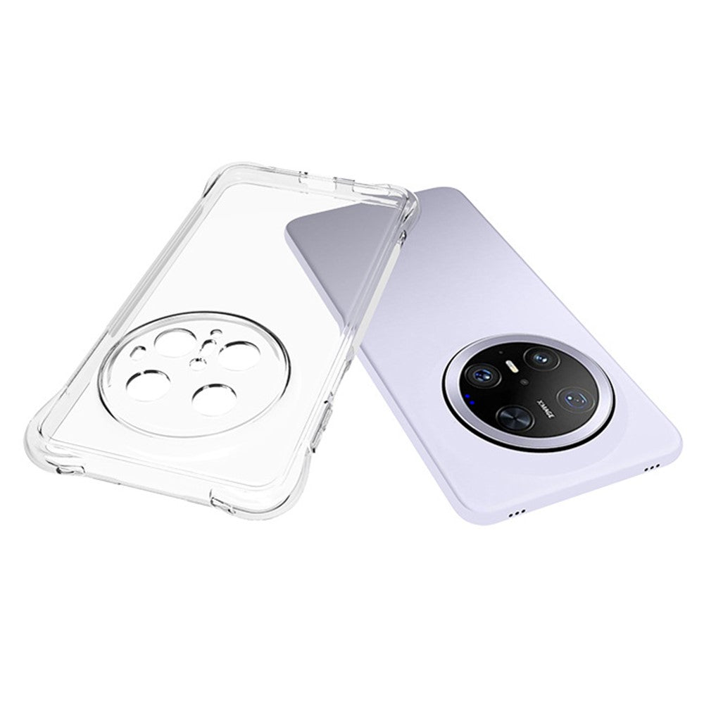 Huawei Mate 70 Pro TPU-mobilskal Halkfritt transparent mobilmobilfodral