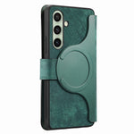 CASENEO MW-03-etui til Samsung Galaxy S24 FE med aftagelig pung, læder+TPU-mobilskal