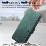 CASENEO MW-03-etui til Samsung Galaxy S24 FE med aftagelig pung, læder+TPU-mobilskal