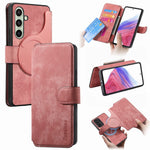 CASENEO MW-03-etui til Samsung Galaxy S24 FE med aftagelig pung, læder+TPU-mobilskal