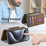 CASENEO MW-03 For iPhone 14 Pro Case with Detachable Wallet Leather+TPU Phone Cover