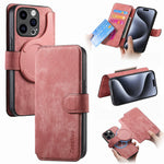 CASENEO MW-03 For iPhone 14 Pro Case with Detachable Wallet Leather+TPU Phone Cover