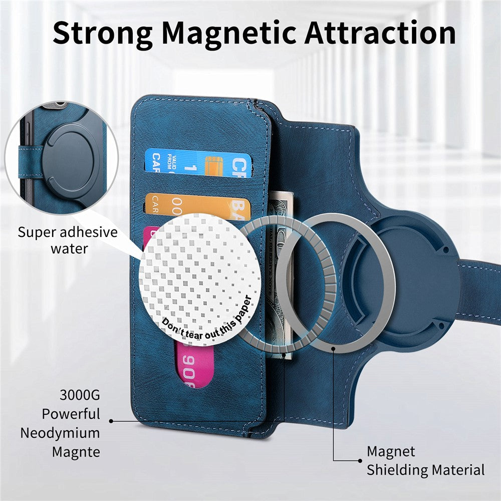 CASENEO MW-03 For iPhone 14 Pro Max Case with Detachable Wallet Leather+TPU Phone Cover