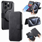CASENEO MW-03 For iPhone 14 Pro Max Case with Detachable Wallet Leather+TPU Phone Cover