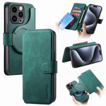 CASENEO MW-03 For iPhone 14 Pro Max Case with Detachable Wallet Leather+TPU Phone Cover