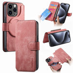 CASENEO MW-03 For iPhone 14 Pro Max Case with Detachable Wallet Leather+TPU Phone Cover