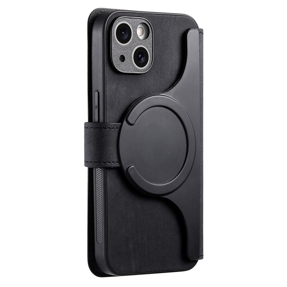 CASENEO MW-03 For iPhone 15 Plus Case with Detachable Wallet Leather+TPU Phone Cover