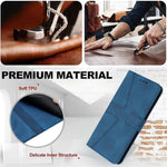 For Samsung Galaxy A26 5G Case Triangle Imprinted Anti-Scratch Phone Wallet Cover