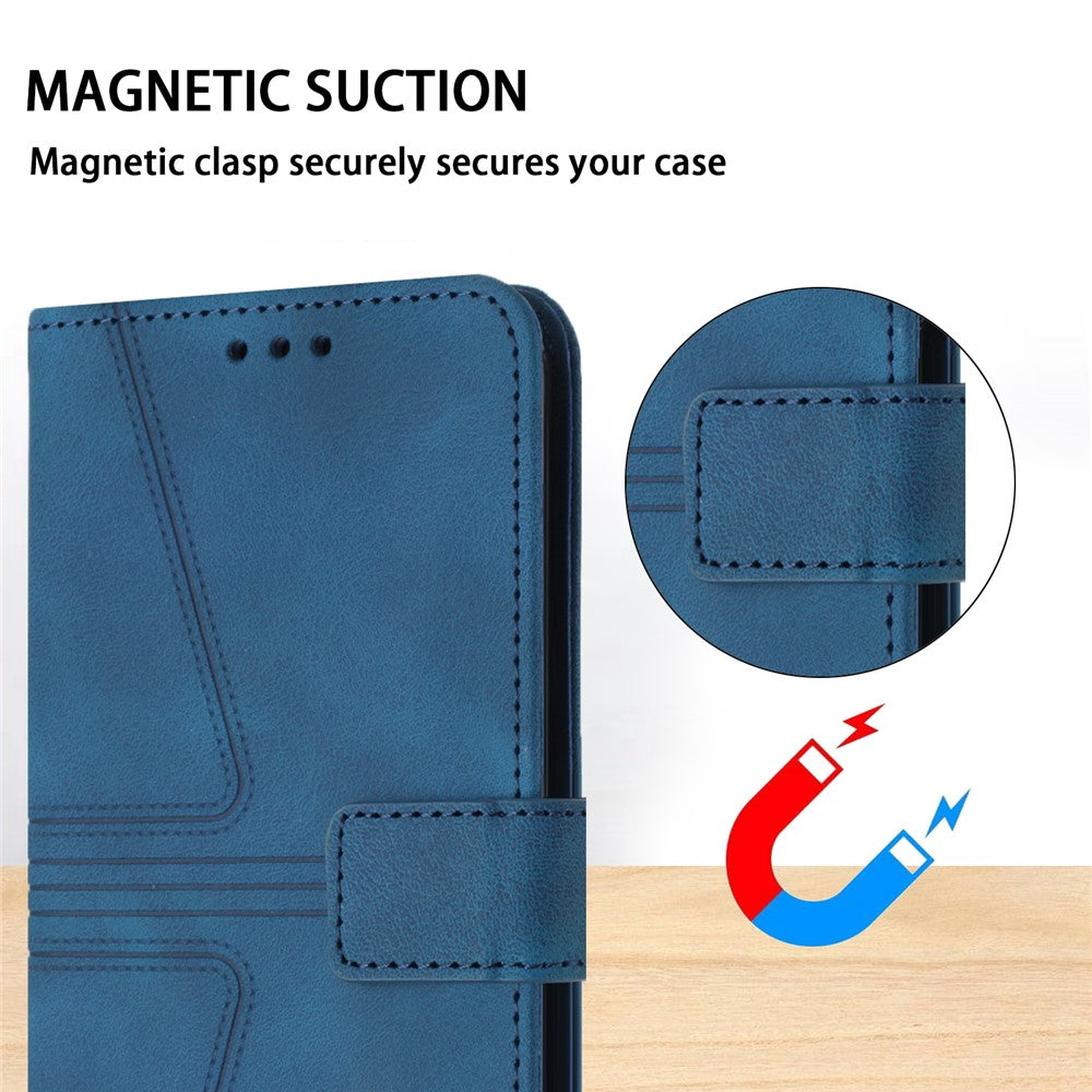 For Samsung Galaxy A26 5G Case Triangle Imprinted Anti-Scratch Phone Wallet Cover