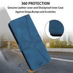 For Samsung Galaxy A26 5G Case Triangle Imprinted Anti-Scratch Phone Wallet Cover