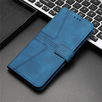 For Samsung Galaxy A26 5G Case Triangle Imprinted Anti-Scratch Phone Wallet Cover