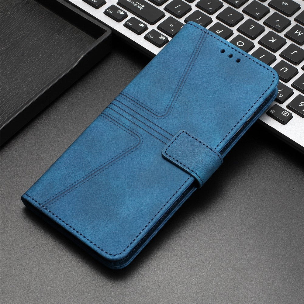 For Samsung Galaxy A26 5G Case Triangle Imprinted Anti-Scratch Phone Wallet Cover