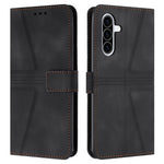 For Samsung Galaxy A26 5G Case Triangle Imprinted Anti-Scratch Phone Wallet Cover