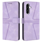 For Samsung Galaxy A26 5G Case Triangle Imprinted Anti-Scratch Phone Wallet Cover