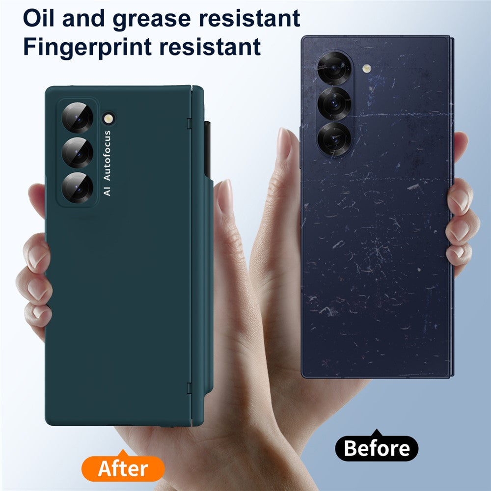 Telefoncover til Samsung Galaxy Z Fold Specialhængsel PC Cover med Pen