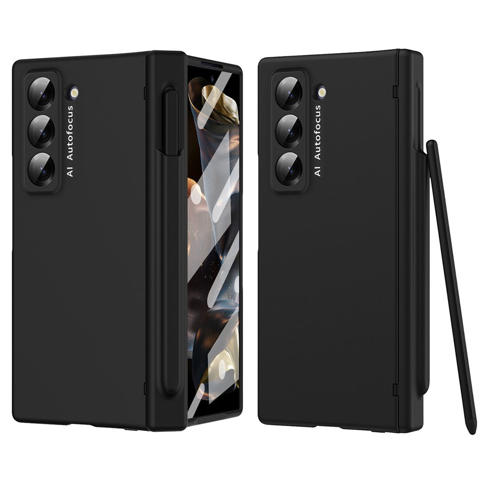 Telefoncover til Samsung Galaxy Z Fold Specialhængsel PC Cover med Pen