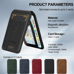 LC.IMEEKE L3 For iPhone 13 mini Magnetic Case Detachable Card Holder Leather TPU Mobile Cover