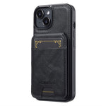 LC.IMEEKE L3 For iPhone 13 mini Magnetic Case Detachable Card Holder Leather TPU Mobile Cover