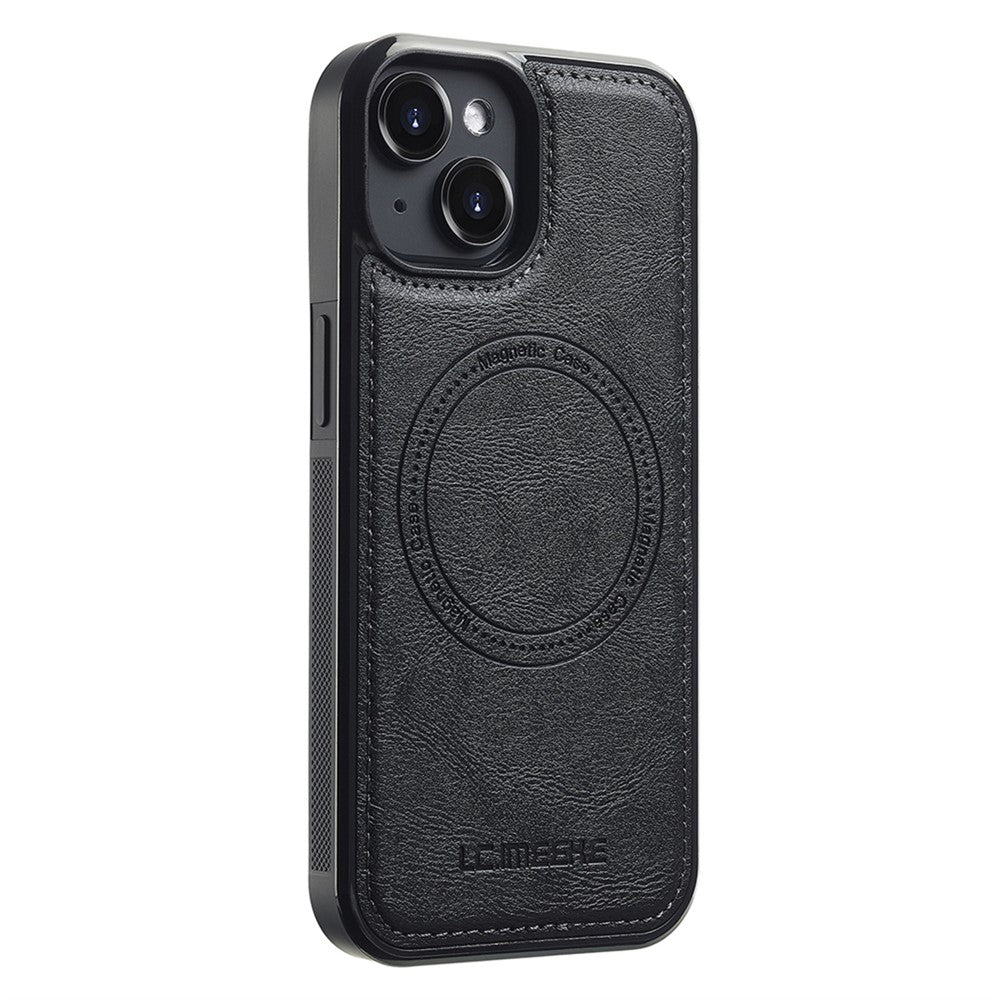 LC.IMEEKE L3 For iPhone 13 mini Magnetic Case Detachable Card Holder Leather TPU Mobile Cover