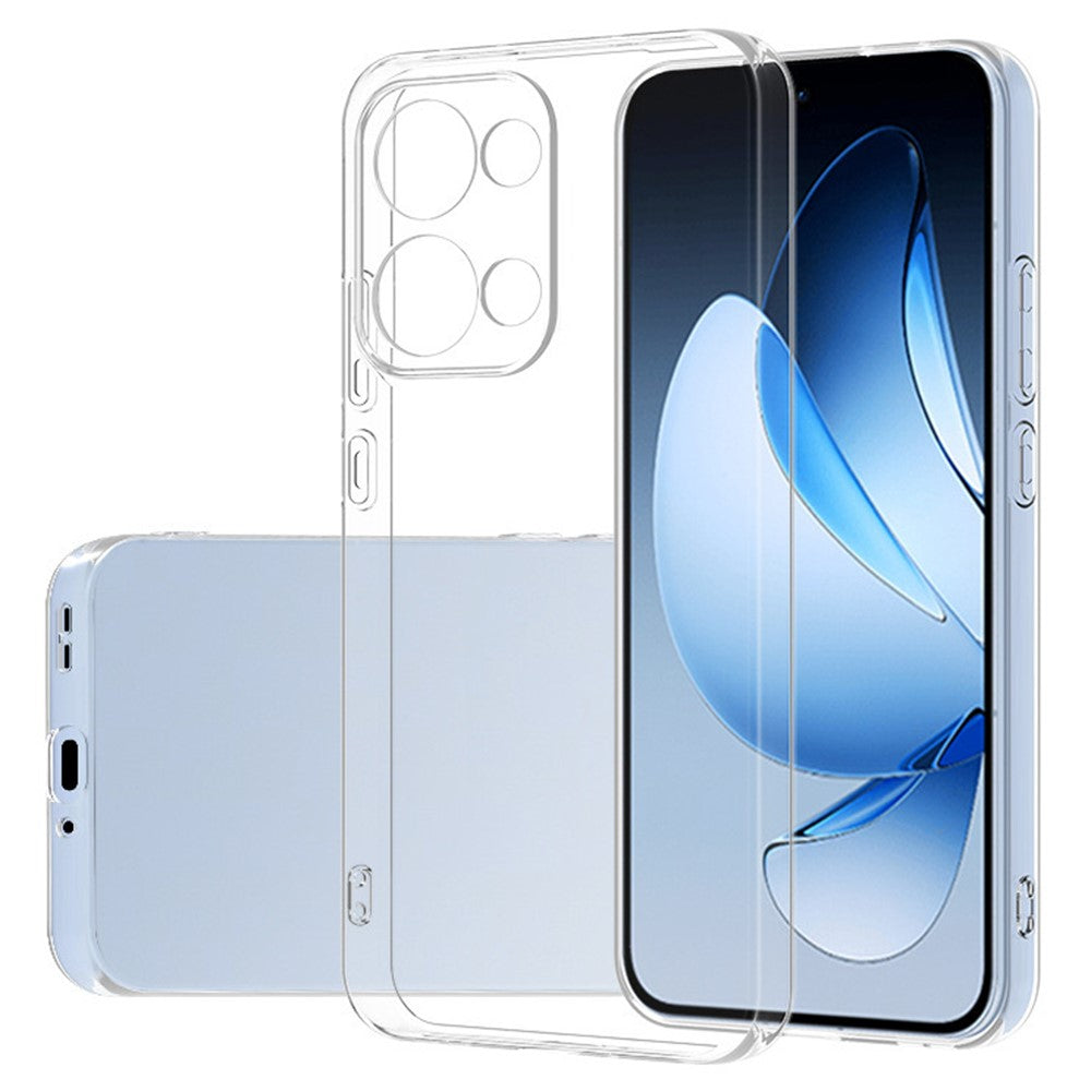 Oppo Reno13 5G (Global) Genomskinligt mobilskal Ultratunt Flexibelt TPU Bakstycke