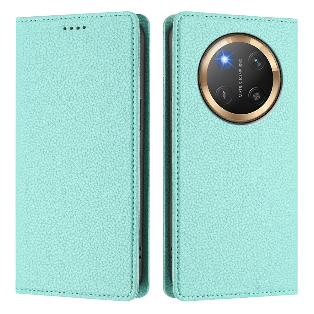 For Honor Magic7 Lite 5G / X9c 5G / X60 Pro 5G Wallet Case RFID Blocking Litchi Texture Leather Mobile Cover