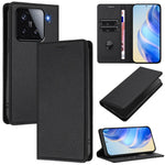 For Xiaomi 15 Wallet Case RFID Blocking Litchi Texture Leather Mobile Cover