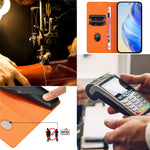 For Xiaomi Redmi Note 14 5G Wallet Case RFID Blocking Litchi Texture Leather Mobile Cover