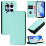 For Xiaomi Redmi Note 14 Pro+ 5G / Note 14 Pro 5G / Poco X7 5G Wallet Case RFID Blocking Litchi Texture Leather Mobile Cover