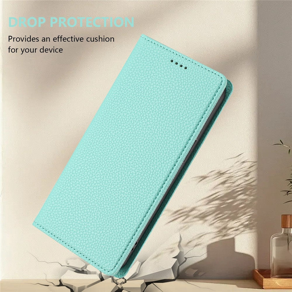 For Xiaomi Redmi Note 14 Pro+ 5G / Note 14 Pro 5G / Poco X7 5G Wallet Case RFID Blocking Litchi Texture Leather Mobile Cover