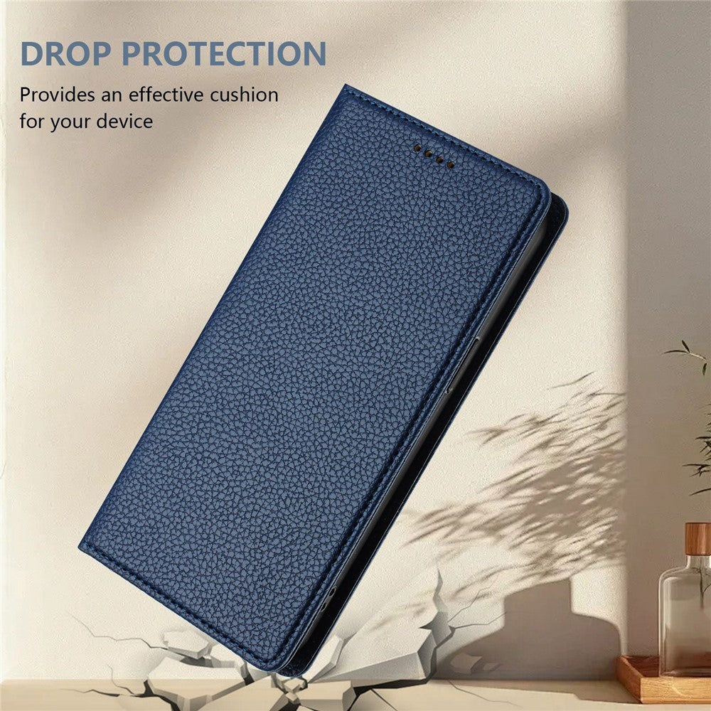 For Honor X50 5G / Honor X9b 5G Wallet Case RFID Blocking Litchi Texture Leather Mobile Cover
